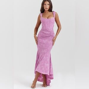 House of CB Lilac Midi Dress